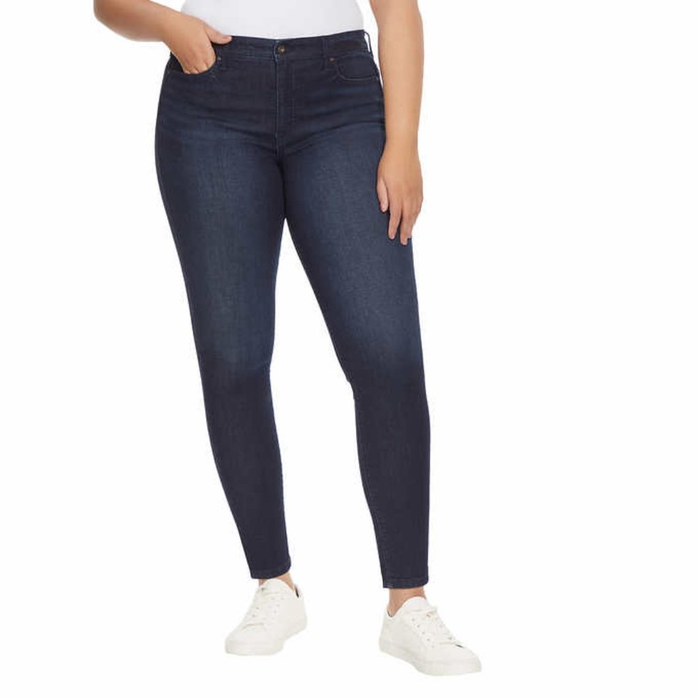 Jessica Simpson | High Rise Women's Skinny Jeans | Dark Blue | Size 16/33